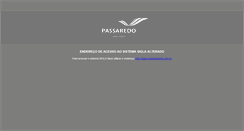Desktop Screenshot of intranet.voepassaredo.com.br